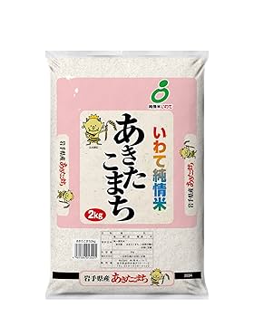 Amazon.co.jp: 純情米いわて 【精米】 岩手県産あきたこまち2