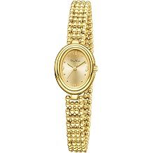 Diaofendi Womens Petite Oval Watch,Dress Analog Waterproof, with Japanese Quartz Movement, Adjustable Strap with Fit Tool