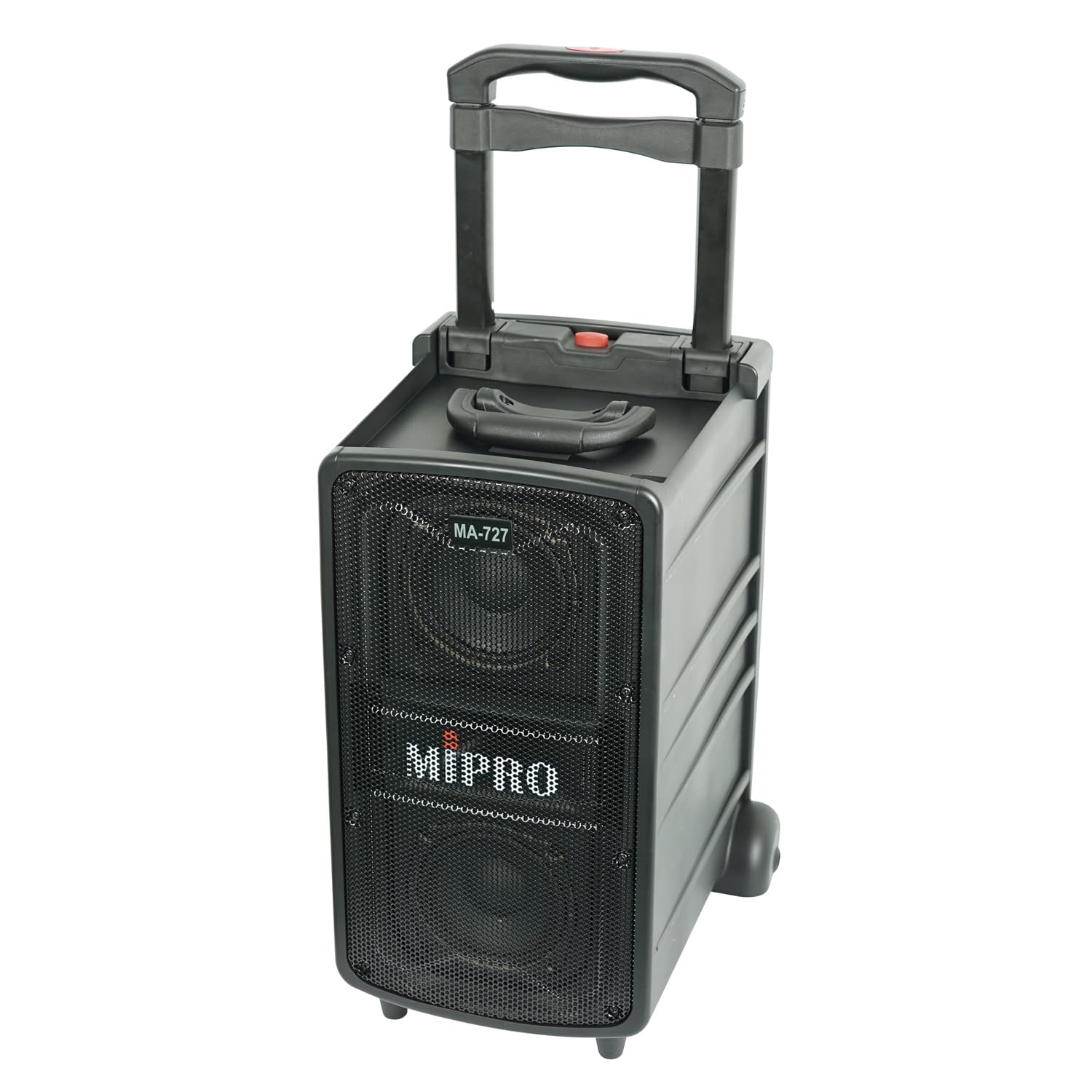 Mipro Sistema audio audio mobile altoparlante con modulo di ricezione a 1 canale 5,8 GHz + microfono trasmettitore manuale (nero, USB, Bluetooth)