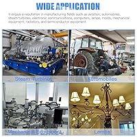 Vista 7 de Glarks Juego de 84 piezas de manguito de reparación de roscas de alambre de acero inoxidable 304, métrico M3 M4 M5 M6 M8 M10 M12 funda de acero