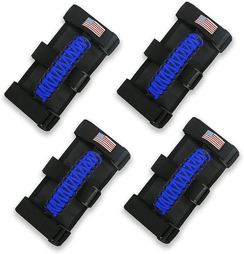 Vista 61 de 4 asas de agarre de barra antivuelco compatibles con Jeep Wrangler JLU JK JKU TJ YJ LJ JT JL y Gladiator JT 1987-2021 UTV y ATV, se adapta a barras