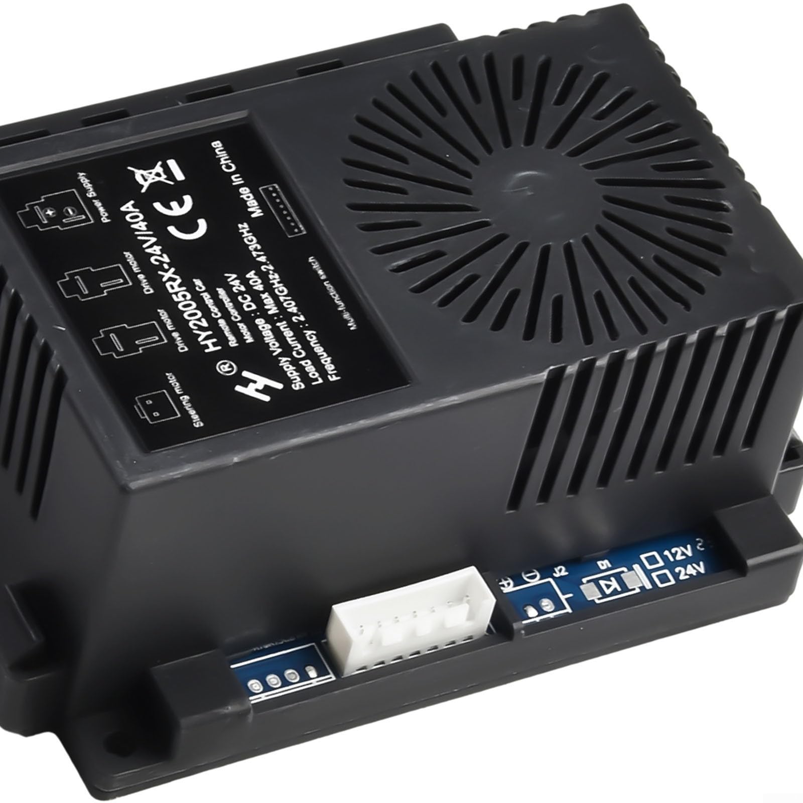 2 Ricevitore telecomando 4G per veicoli elettrici per bambini, modello HY2005RX 24V 40A, opzione di sostituzione facile (set completo)