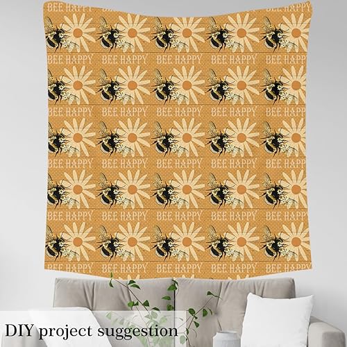 Miniatura 7 de The Yard - Tela de calabaza de otoño de 3 yardas, tela decorativa impermeable para exteriores, para niños, hojas de arce, tela de tapicería para