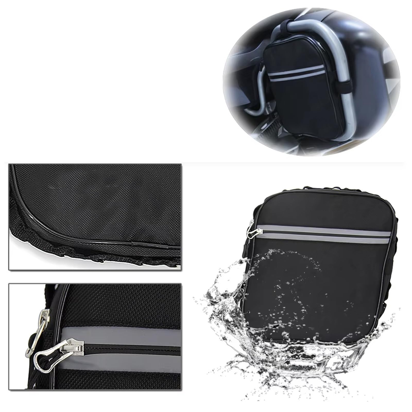 para BMW R 1200 RT K 1600 GT/GTL R1200RT, Barras De Choque Traseras para Motocicleta, Bolsas Barra, Bolsa Marco Almacenamiento