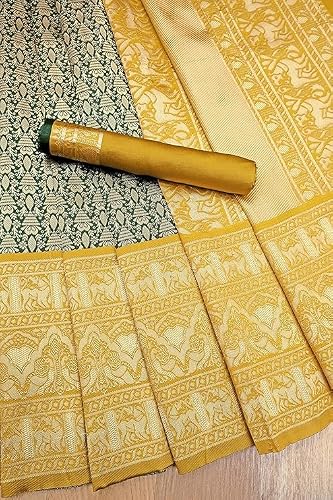 Veglari kanjivaram silk saree – image 4