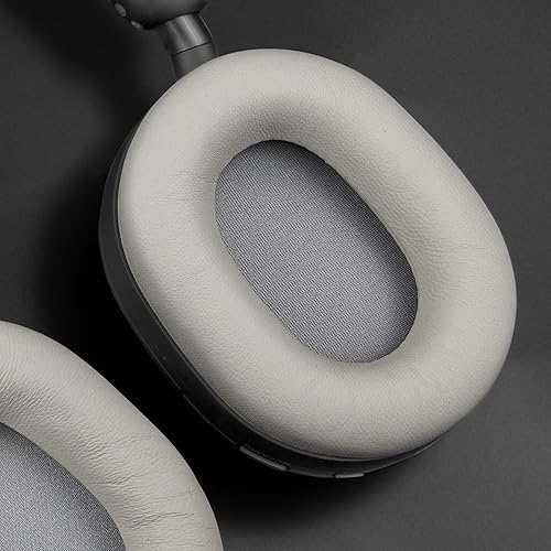 Miniatura 6 de SOULWIT Almohadillas de repuesto para auriculares Sony WH-1000XM5 (WH1000XM5) con cancelación de ruido, almohadillas con piel de cordero más suave,