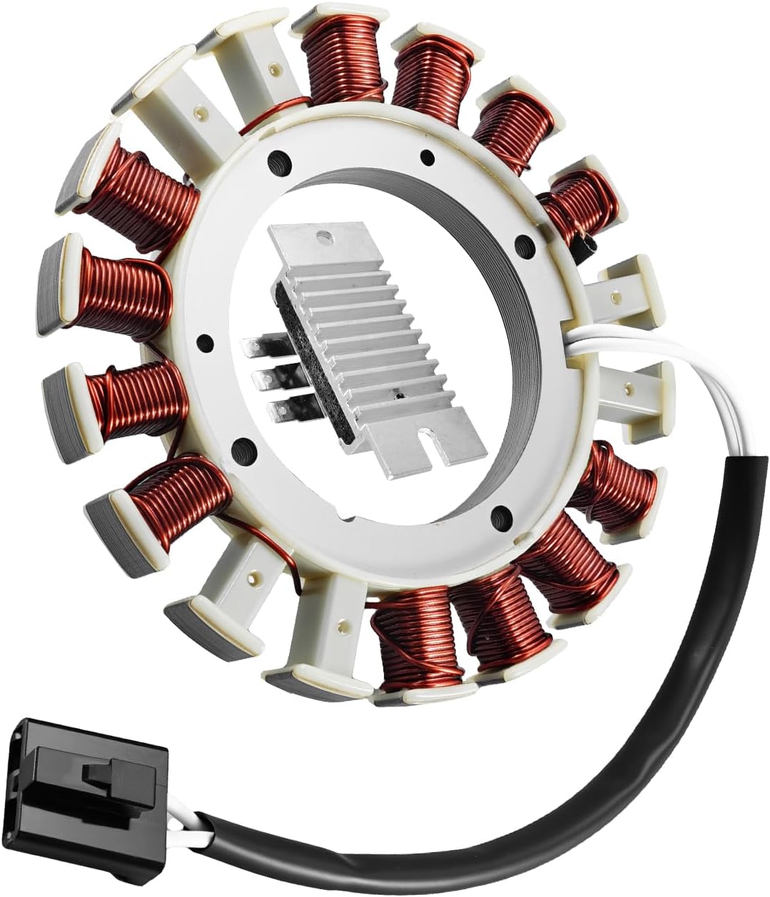 59031-7009 Ignition Charging Coil Stator Fit for Kawasaki FH381V FH430V FH451V FH480V FH500V FH541V FH580V FH601V FH641V FH680D FH680V FH721D FH721V FH770D FX751D Replace 59031-7001 59031-7014