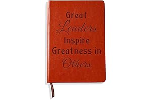 Great Leaders Notebook: A Unique Gift Idea for Male Coworkers