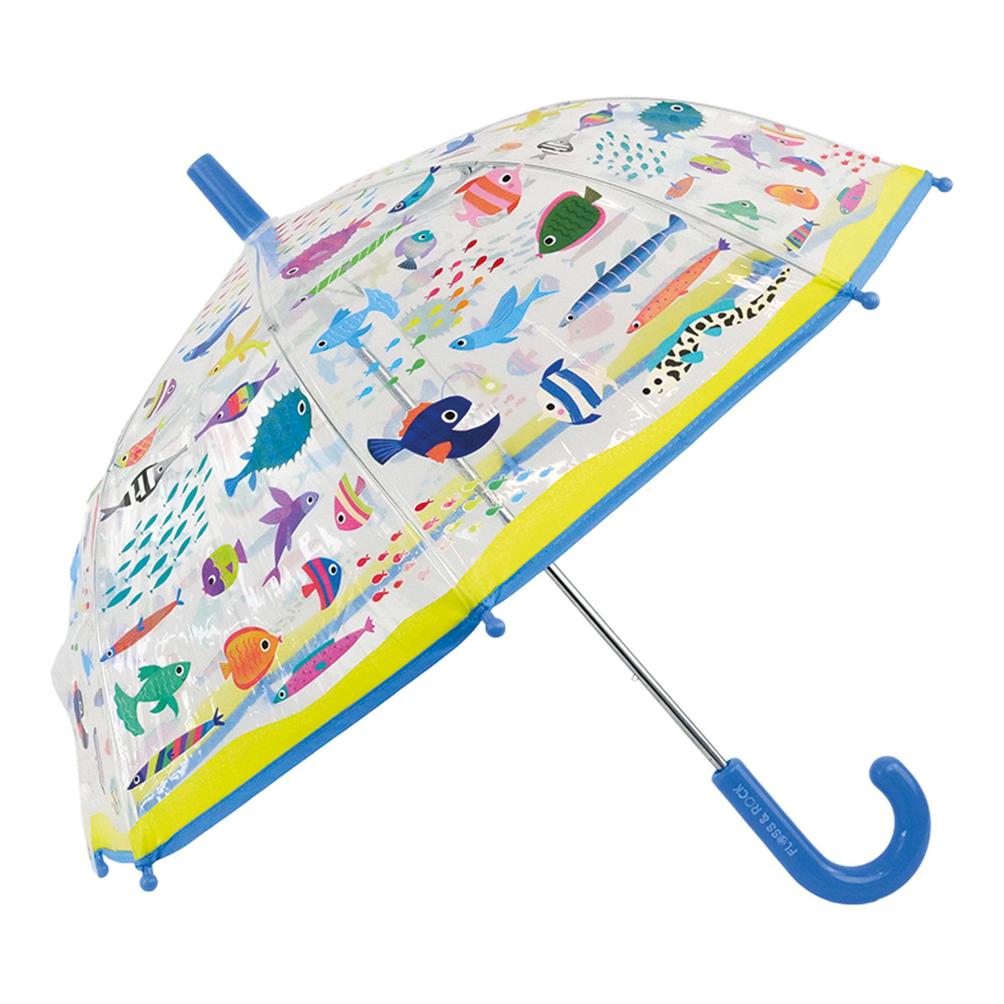 Floss & Rock Ocean Transparent Colour Changing Umbrella