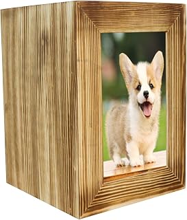 de Cremação para Cães, Gatos, Cinzas, Moldura para Fotos, Caixão, Lembrança, Madeira