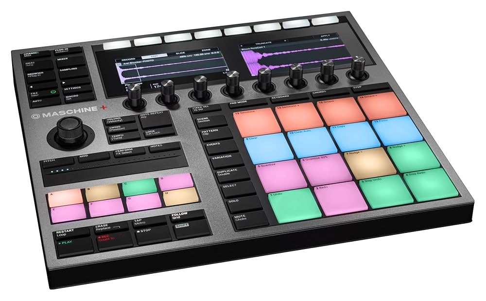 DJ機材 Native Instruments MASCHINE+ Maschine Plus Standalone Machine Studio Production System