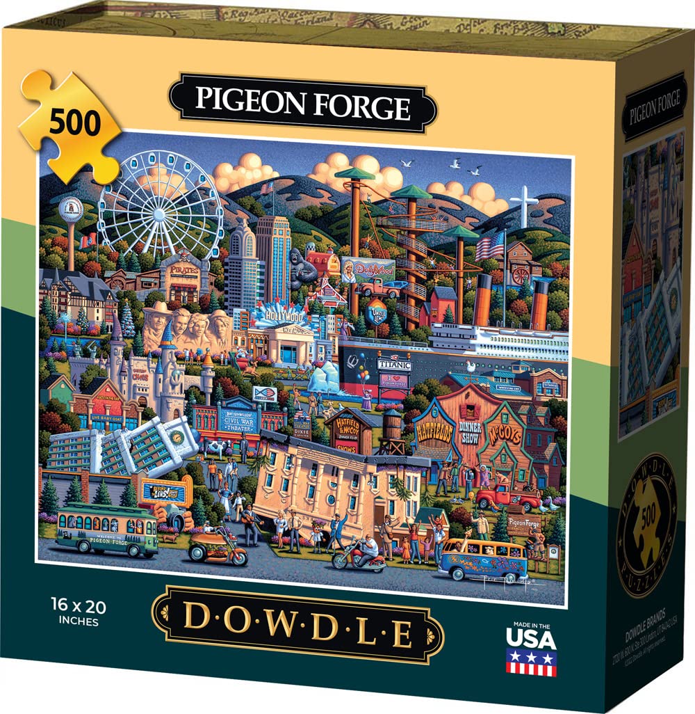Dowdle Jigsaw Puzzle - Pigeon Forge - 500 Piece