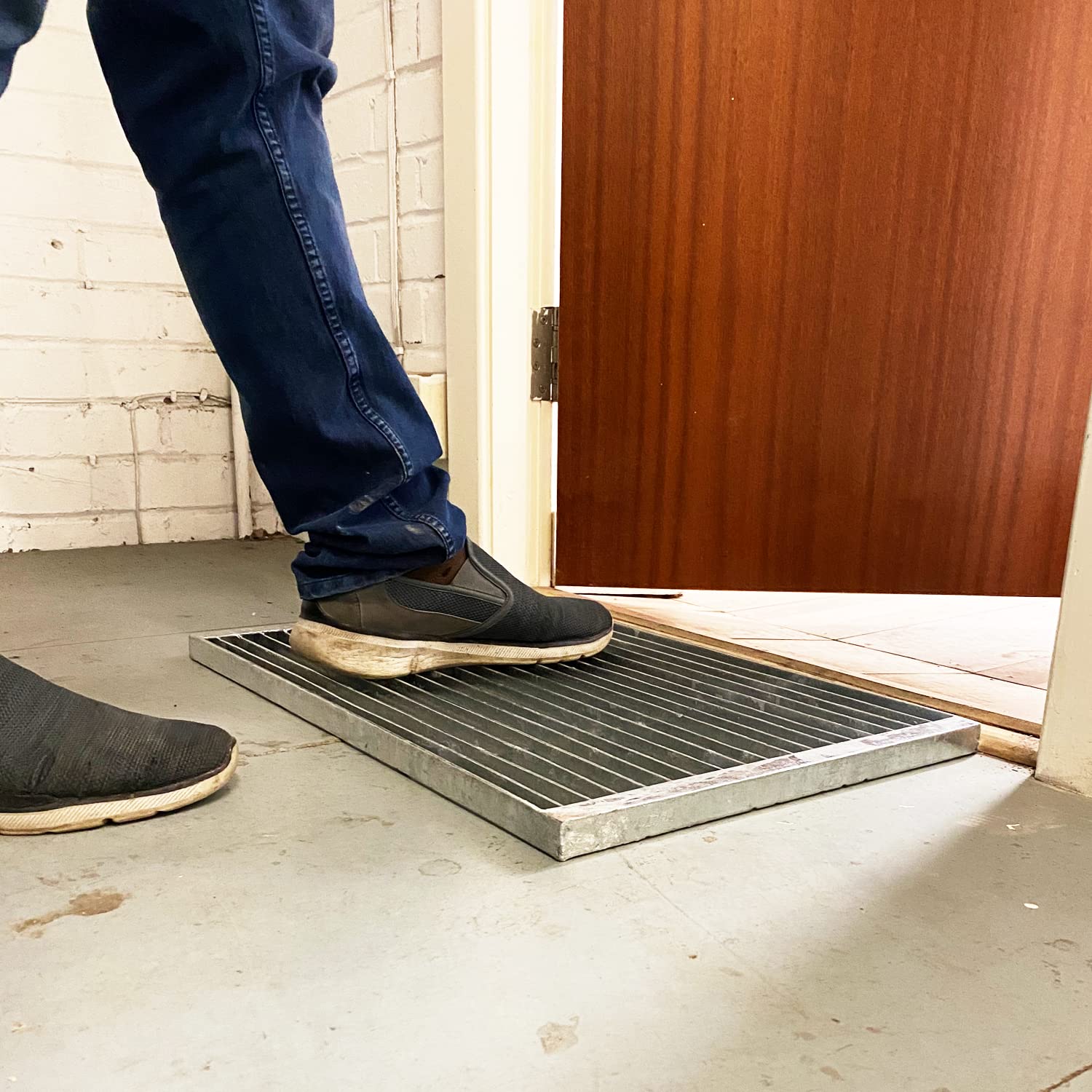 AOAOPQ Welkomstmat Outdoor Entryway Matten voor Voordeur met Rubberen
