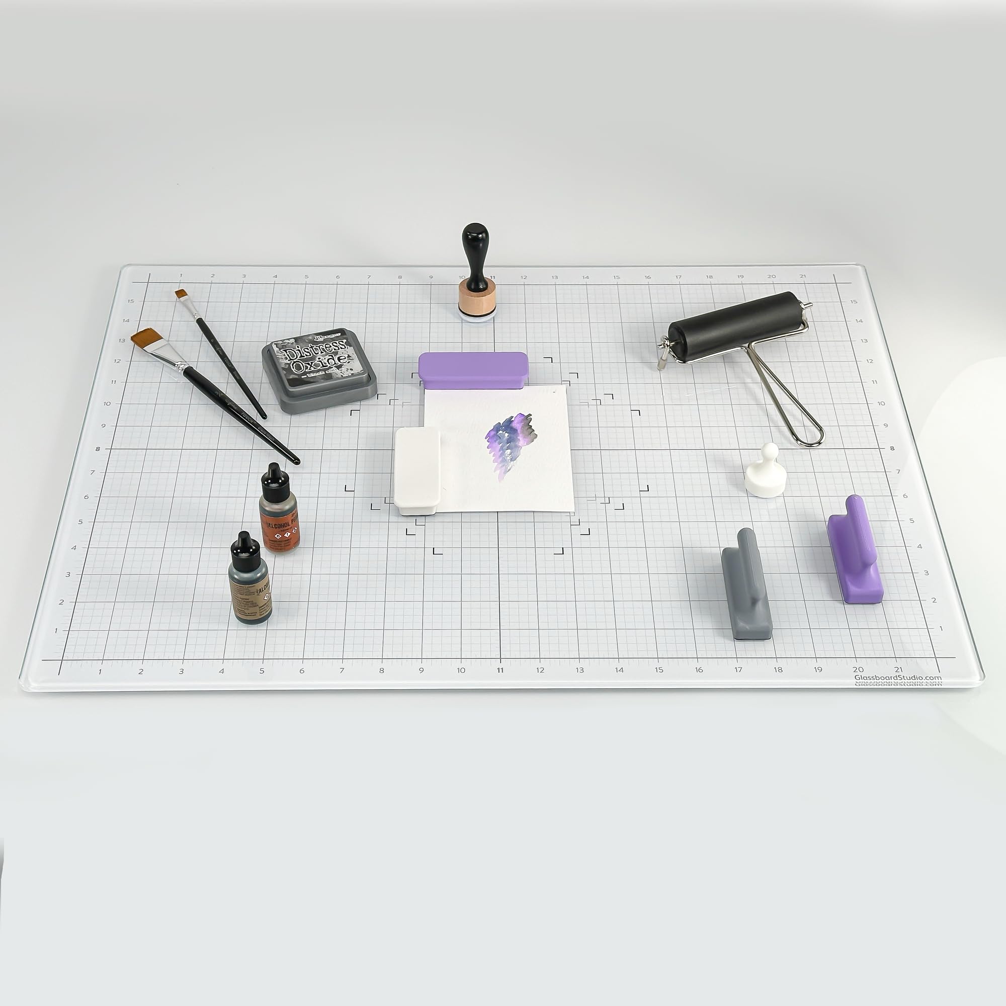 Glassboard Studio Mega magneti al neodimio, resistenti, colorati, ergonomici, ideali per artigianato, trapuntatura e come porta coltelli magnetici (2, barra arancione mandarino)