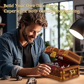 Amazon.com: Mavo brix Mimic Chest Building Sets, Monster Dice
