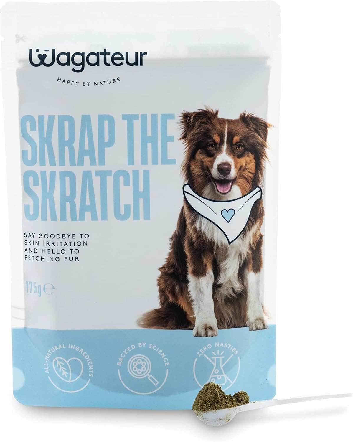 Wagateur Skrap The Skratch Dog Itchy Skin Relief. Soothing Allergy