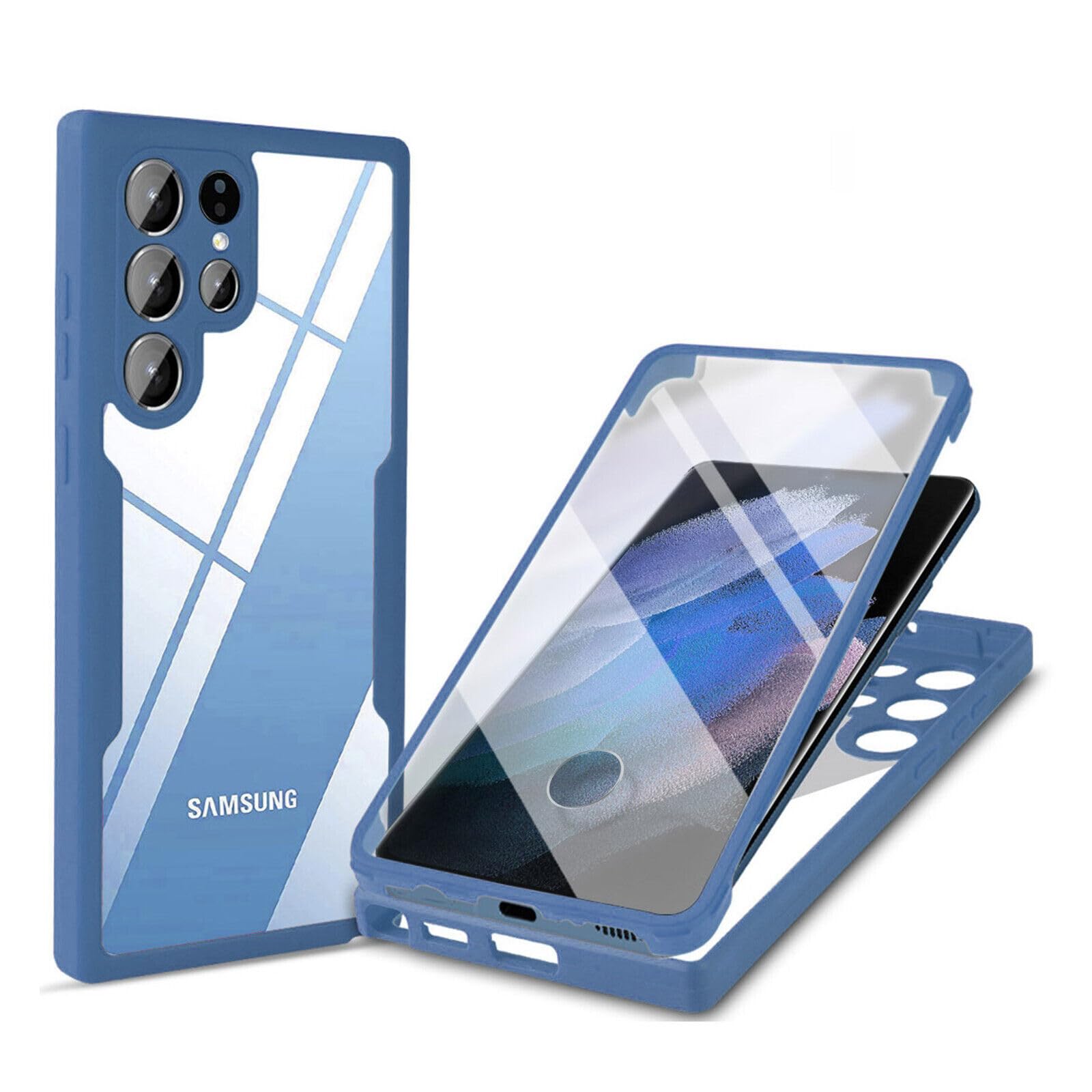 Samsung Galaxy S21 Ultra 360° Hülle mit integriertem Displayschutz