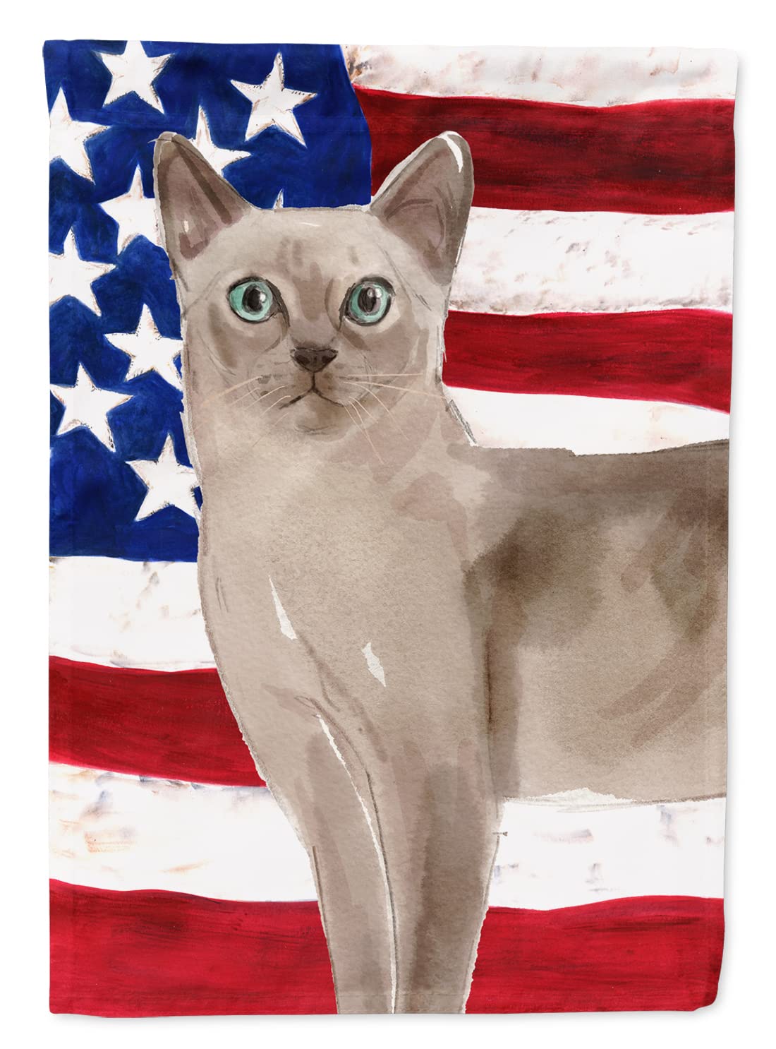 Drapeau américain Tonkinais S au design durable multicolore - 7