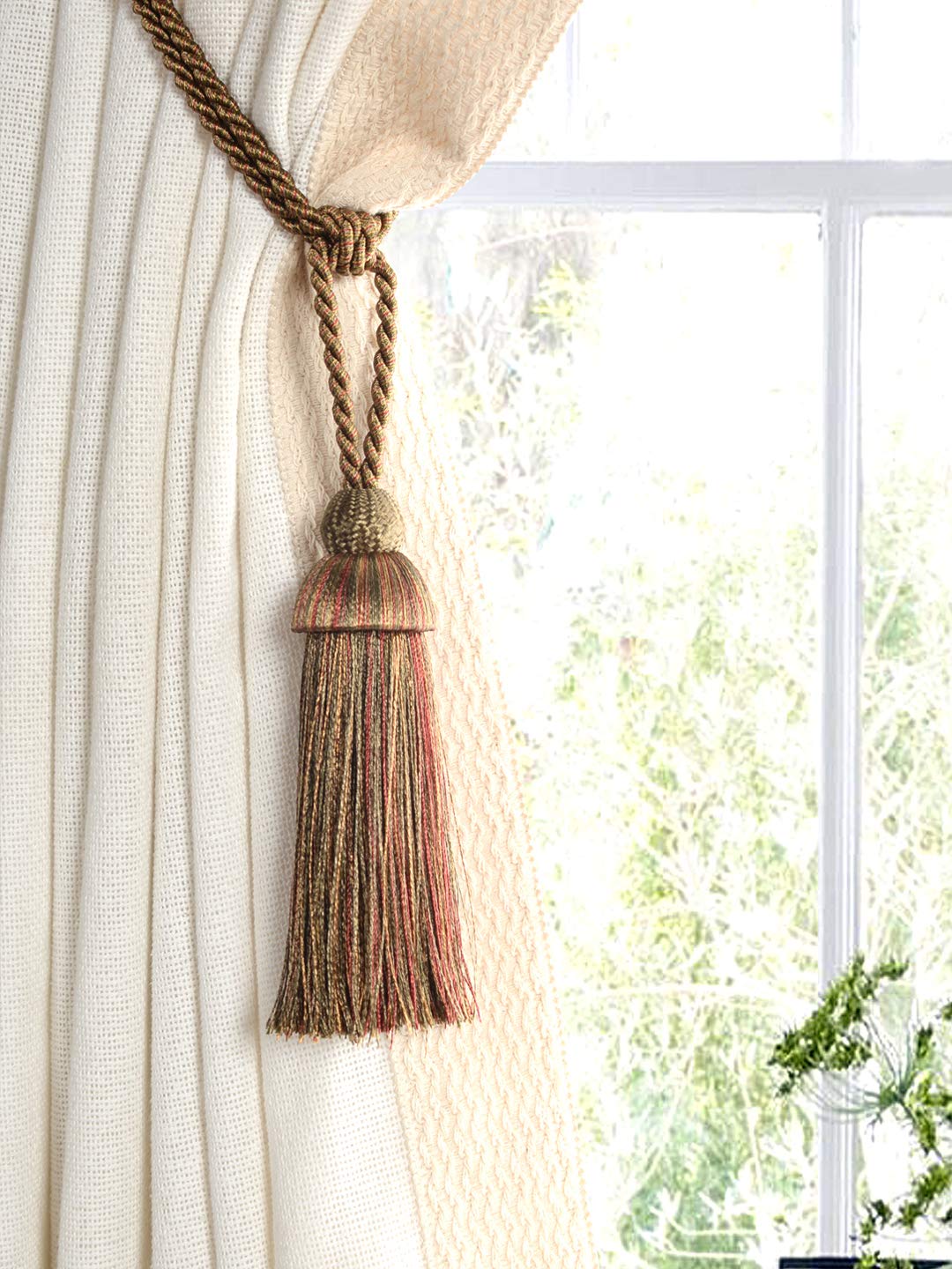 Deco Essential 5"(L) x 1.5"(W) Tieback Geet Tuscany Mix - Set of 4