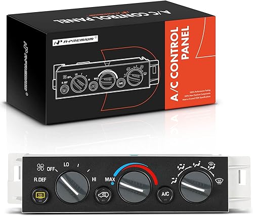 A-Premium Módulo de panel de control de clima con calefactor AC con desempañador de ventana trasera compatible con vehículos Chevy, Cadillac y GMC -