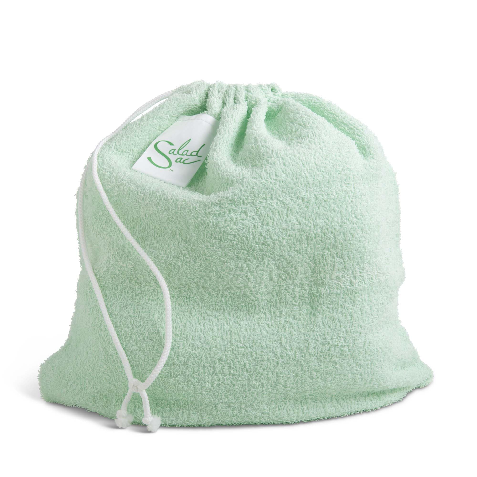 HIC Kitchen Salad Sac Storage Bag, Natural Cotton