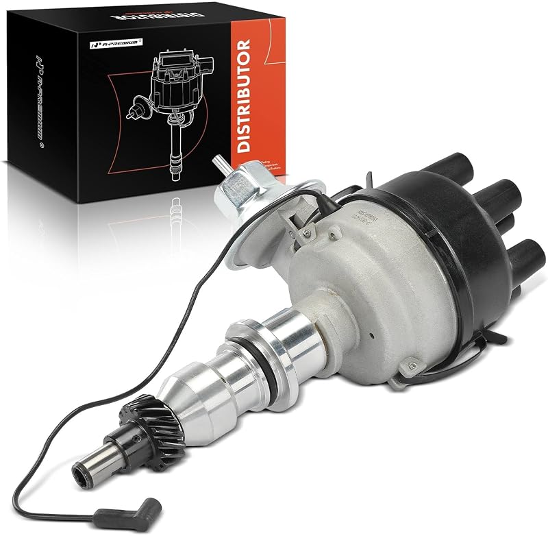Distribuidor de ignição A-Premium com tampa e rotor para Ford L6 3.9L/4.9L – Tipo de platinado