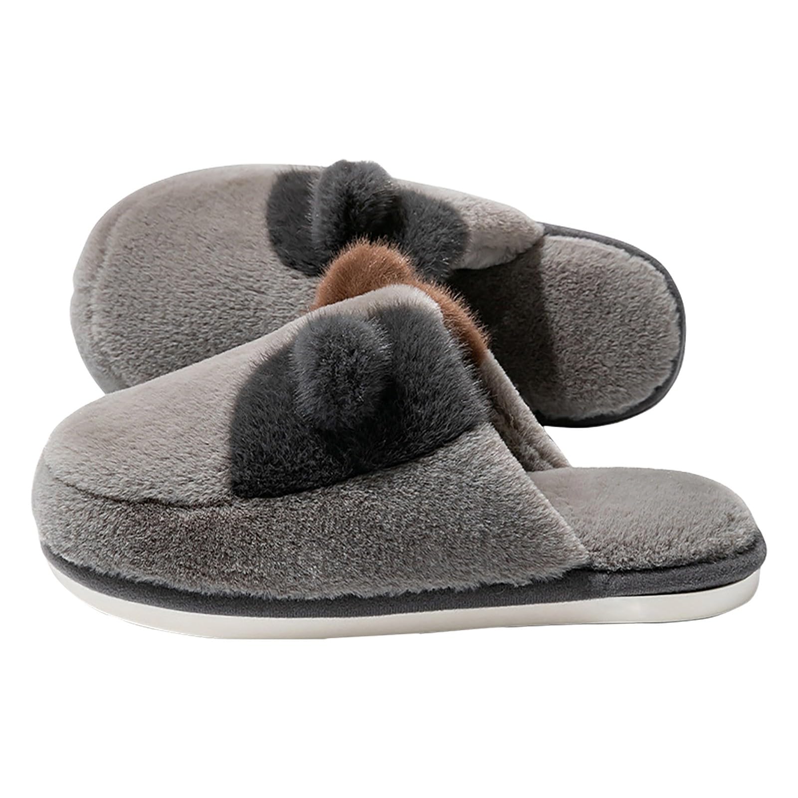 Pantuflas para mujer, suaves y cómodas, de invierno, de felpa, cálidas, 36