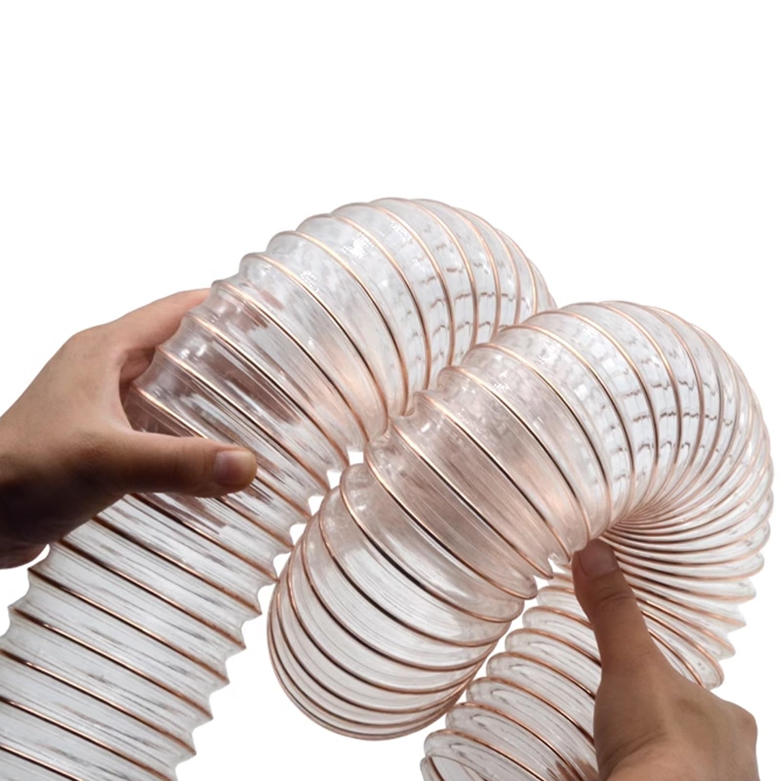 Tuyau d'aspiration de poussière anti-blocage en polyuréthane PU flexible 1m