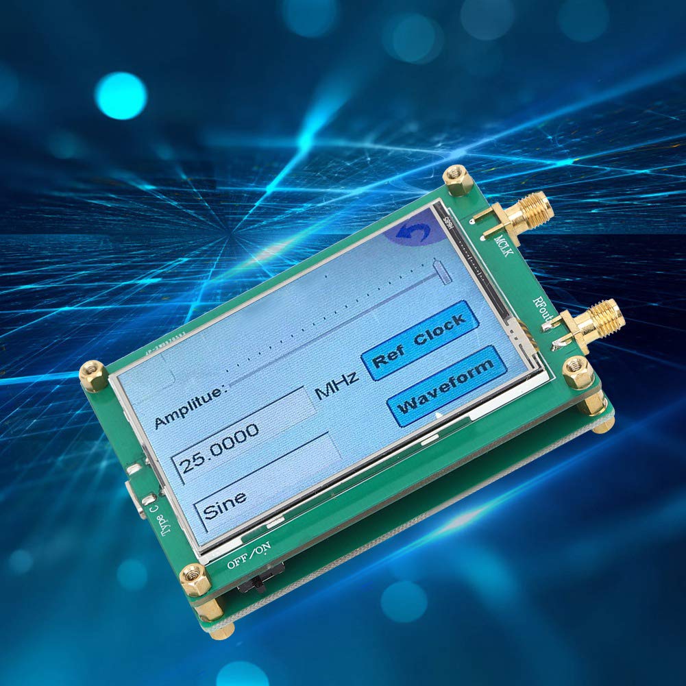 Generatore di segnale, generatore DDS Full Touch Screen TFT AD9833 per onda sinusoidale/triangolare/quadrata