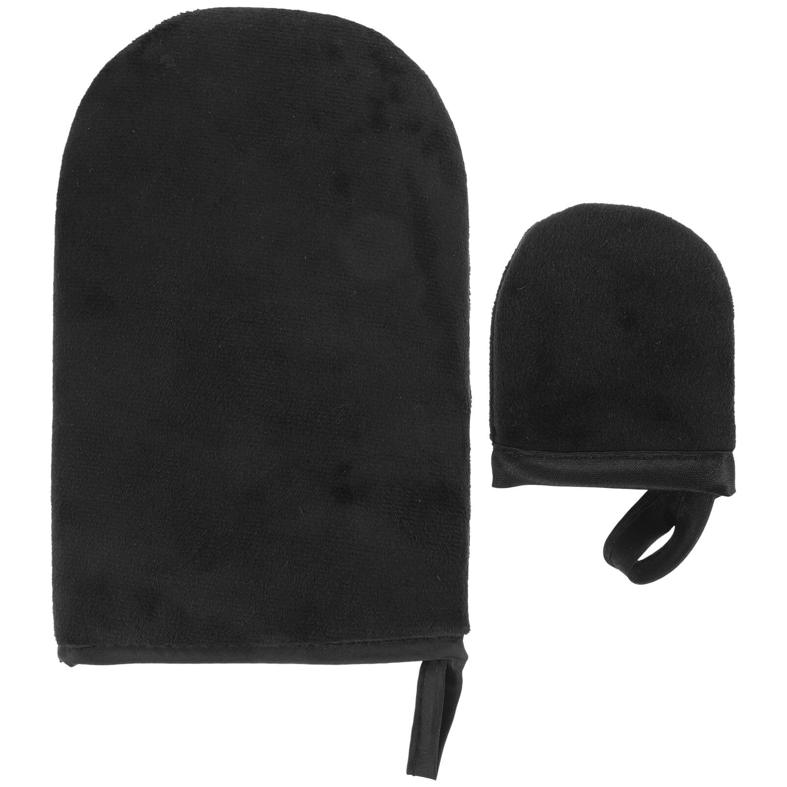 FOMIYES 1 Set Tanning Gloves Soft Tanning Mitt Self Tanning Tools Self Tan Mitt Applicator Sunless Tanning Mittens Face Tan Mitt Tanning Lotion Mitt Back Lotion Sponge Protector Flocking