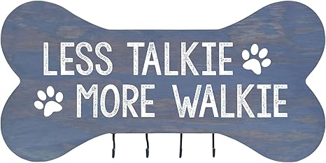 dog bone leash holder