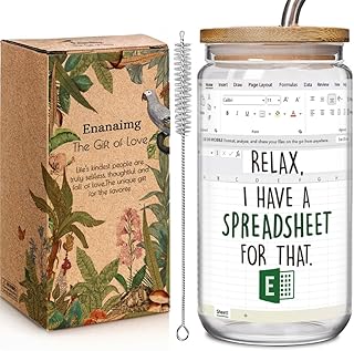 Funny Accountant 16oz Iced Coffee Cup Gifts for Boss CPA Coworker Finance Banker