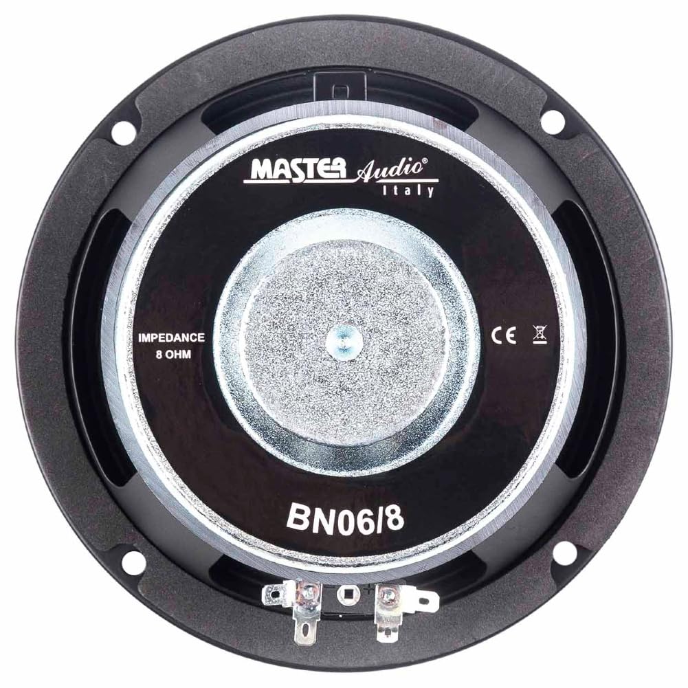 Woofer Professionale Master Audio BN06/8 16,5 Cm – 175W RMS, 8 Ohm, 95 DB Per Impianti Audio