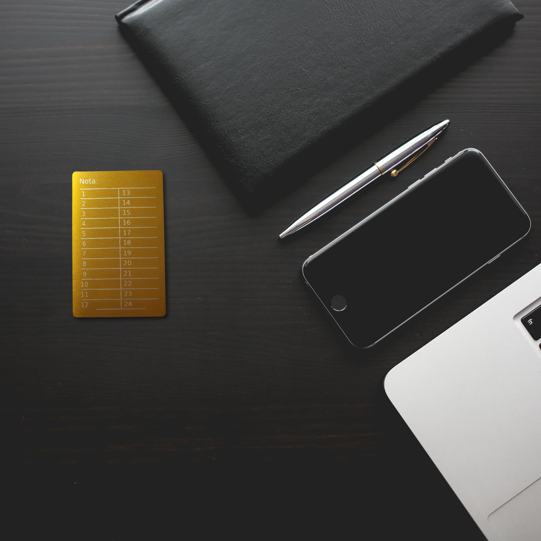 Genérico Thin Waterproof Aluminum Card for Cryptocurrency Seed Phrase -  Safe and Discreet Storage of 24 Keywords for Cold Wallets like Bitcoin,  Ethereum and More : Amazon.co.uk: Computers & Accessories