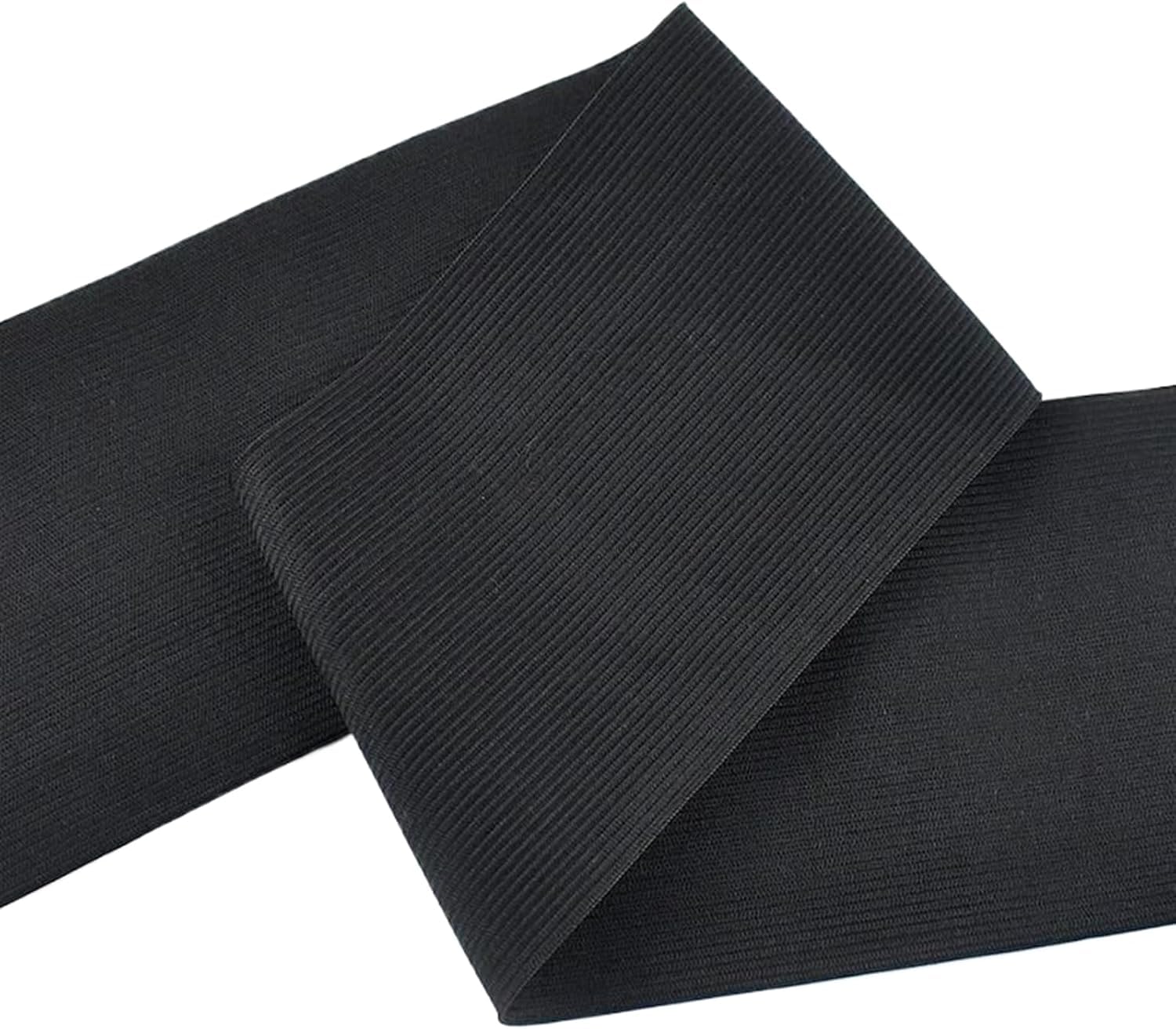Élastique sangle noir blanc 40cm ruban couture mercerie DIY