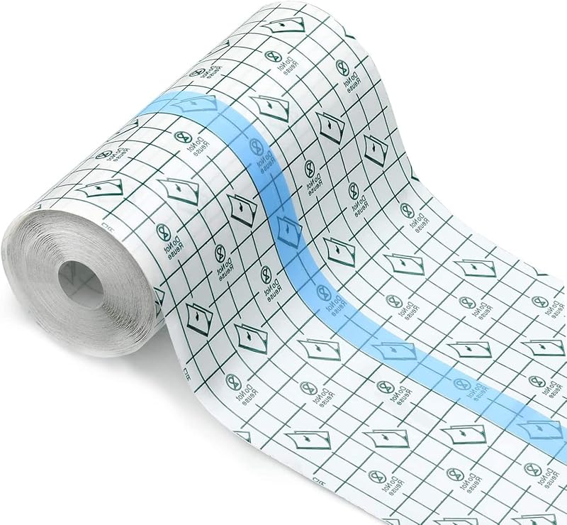 Película adesiva transparente para cuidados pós-tatuagem MOODUUTY, 15,24 cm x 4,94 m, 1 rolo