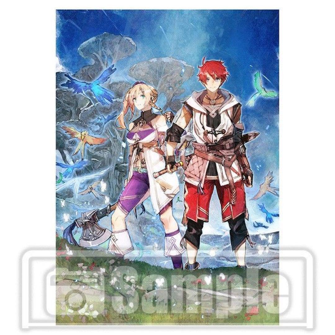 Amazon.co.jp: イースX ノーディクス 電撃屋 店舗特典 キービジュアル