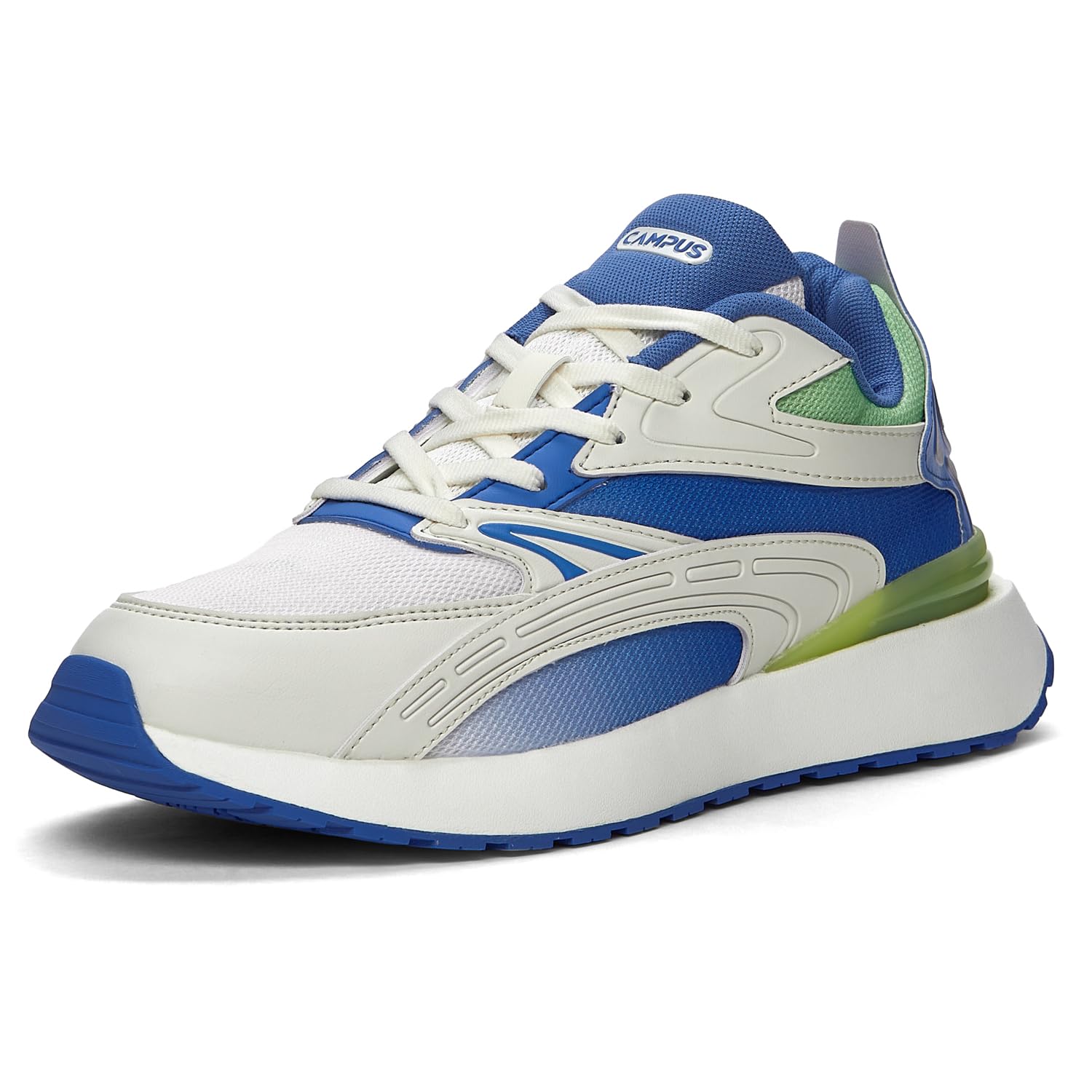 Campus Mens Vitality Off.WHT/R.Slate Sneakers - 6UK/India 22G-1227 (B0DCGFP5BD) Amazon Price History, Amazon Price Tracker