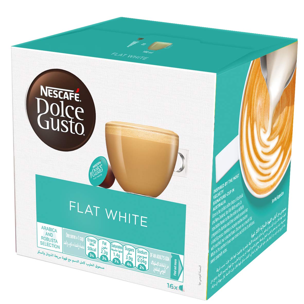 Nescafe Dolce Gusto Flat White Coffee 