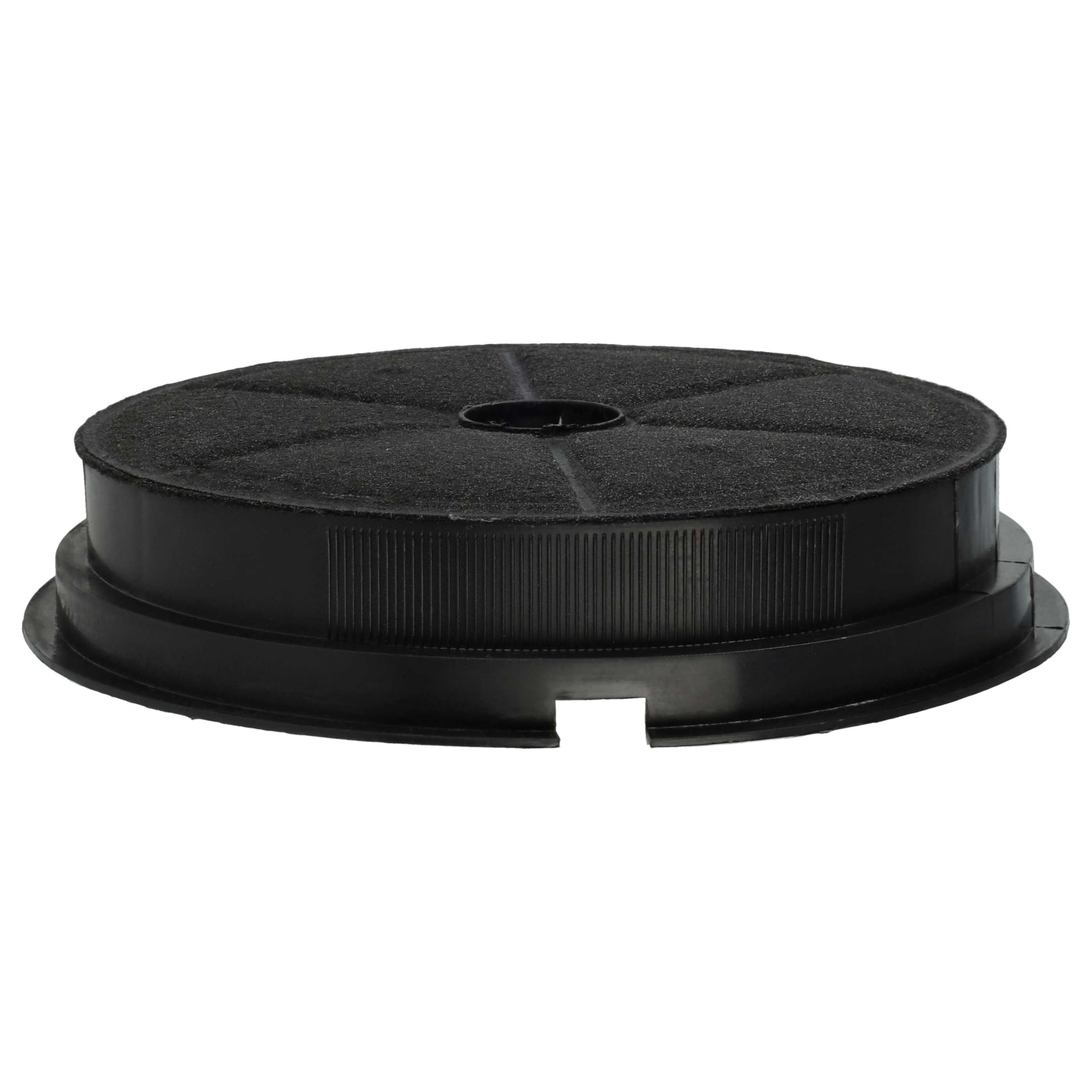 vhbw 10x filtro de carbón activado compatible con Etna 4410 NZT, 4410 NRVS, 4420 NWT, 4420 NRVS, 4400 NZT, 4400 NRVS campanas cocina - 19 cm