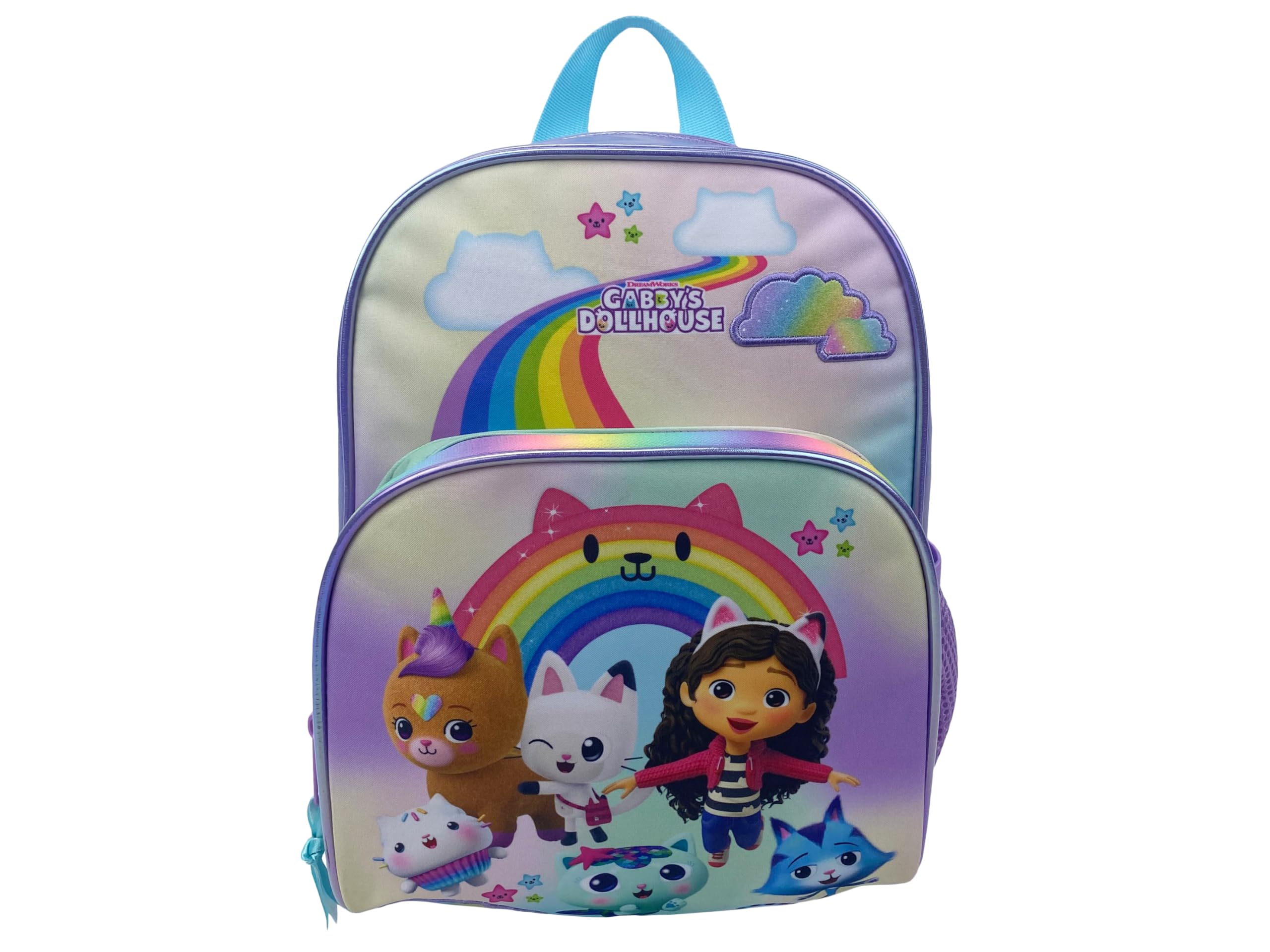CYPBRANDS CyP Brands-Gabby, Backpack, Preschool, School Supplies, Backpack, Children's Bag, Purple, Official Product, multicoloured, One Size
