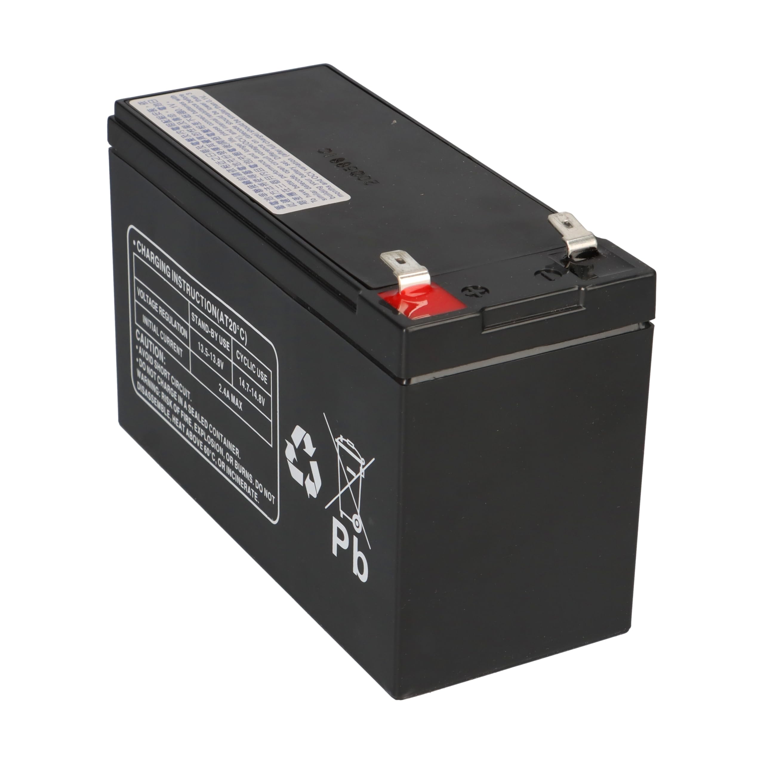 Batterie au plomb AGM MP8-12C 12 V 8 Ah avec chargeur 12 V/1 A DL12-1.0 résistant aux cycles Faston 6,3 mm pour rééducation, scooter électrique, solaire, camping-car, bateau, fonctionnement tampon