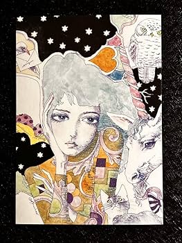 Amazon.co.jp: 宇野亜喜良の大判Postcard≪雑誌「anan星座特集