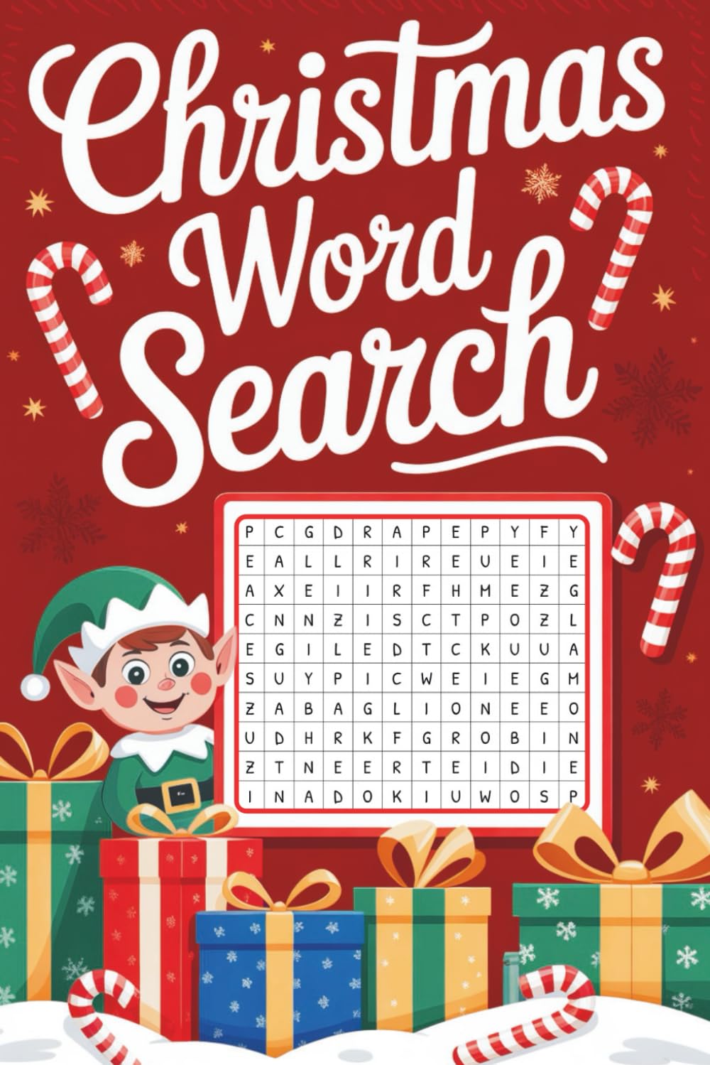 Stocking Stuffers for Teen Girls: White Elephant Christmas Gifts: Funny & Festive Word Search for Teenagers aged 16-18