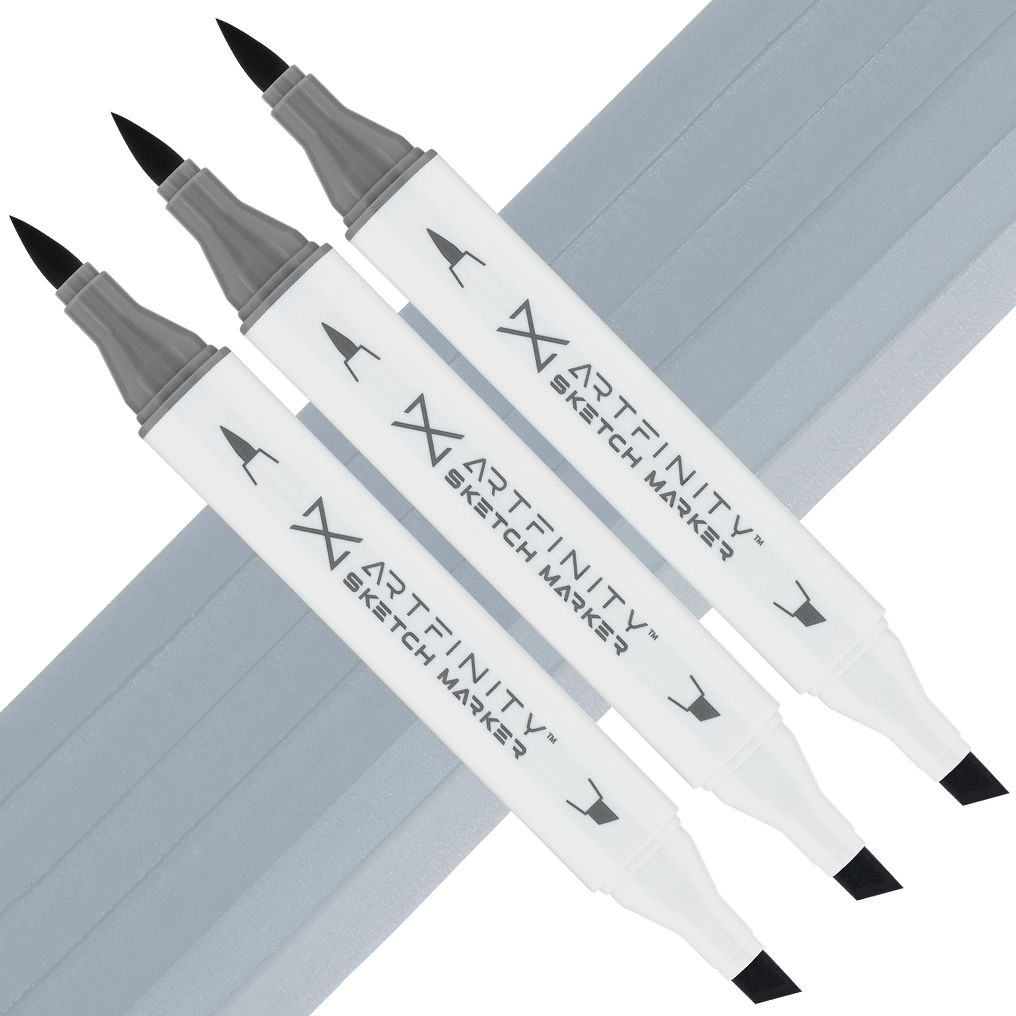 Amazon.com: Artfinity Sketch Marker Sets - Set of 3 - Cool Gray 5