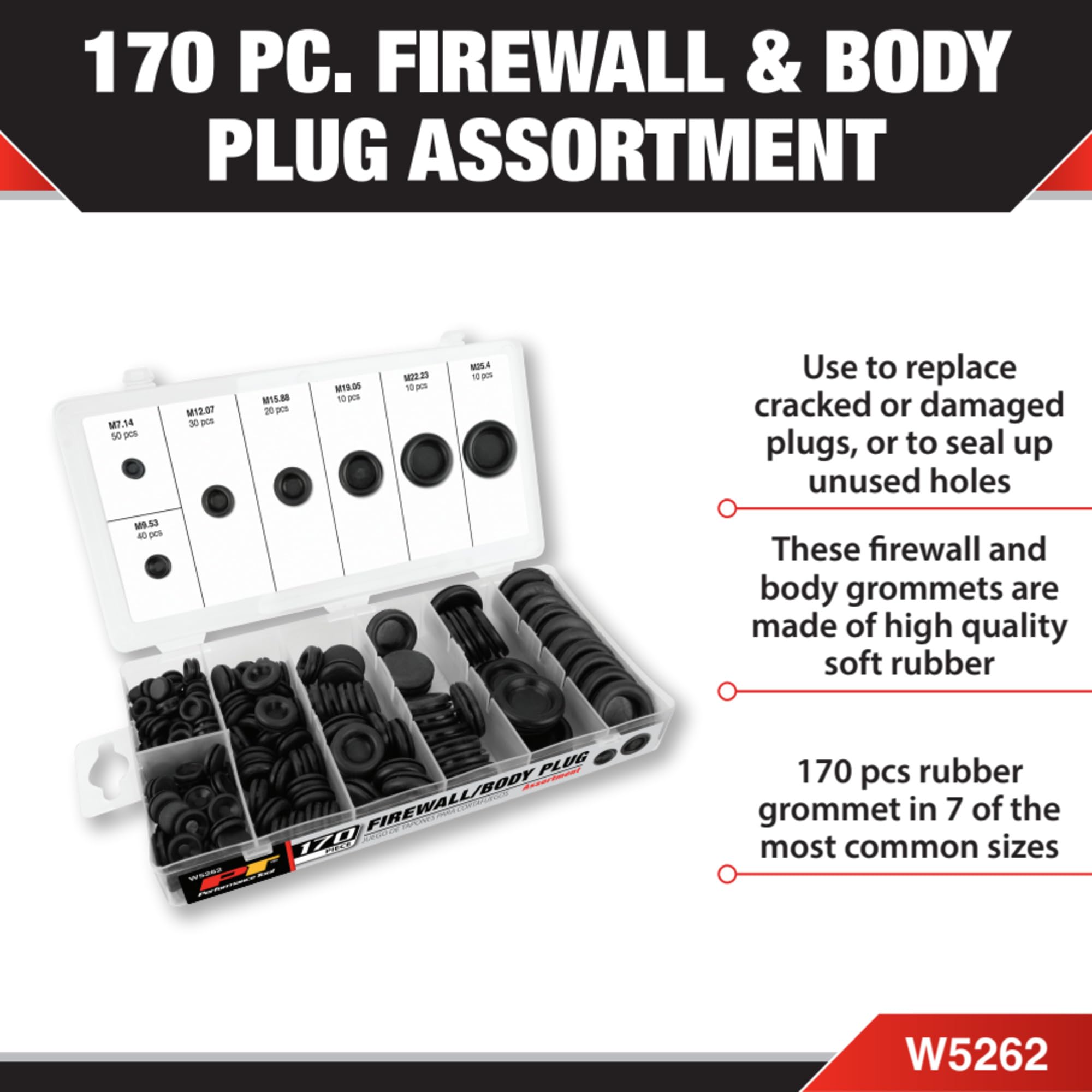 PERFORMANCE TOOL 170 Conectores para cortafuegos