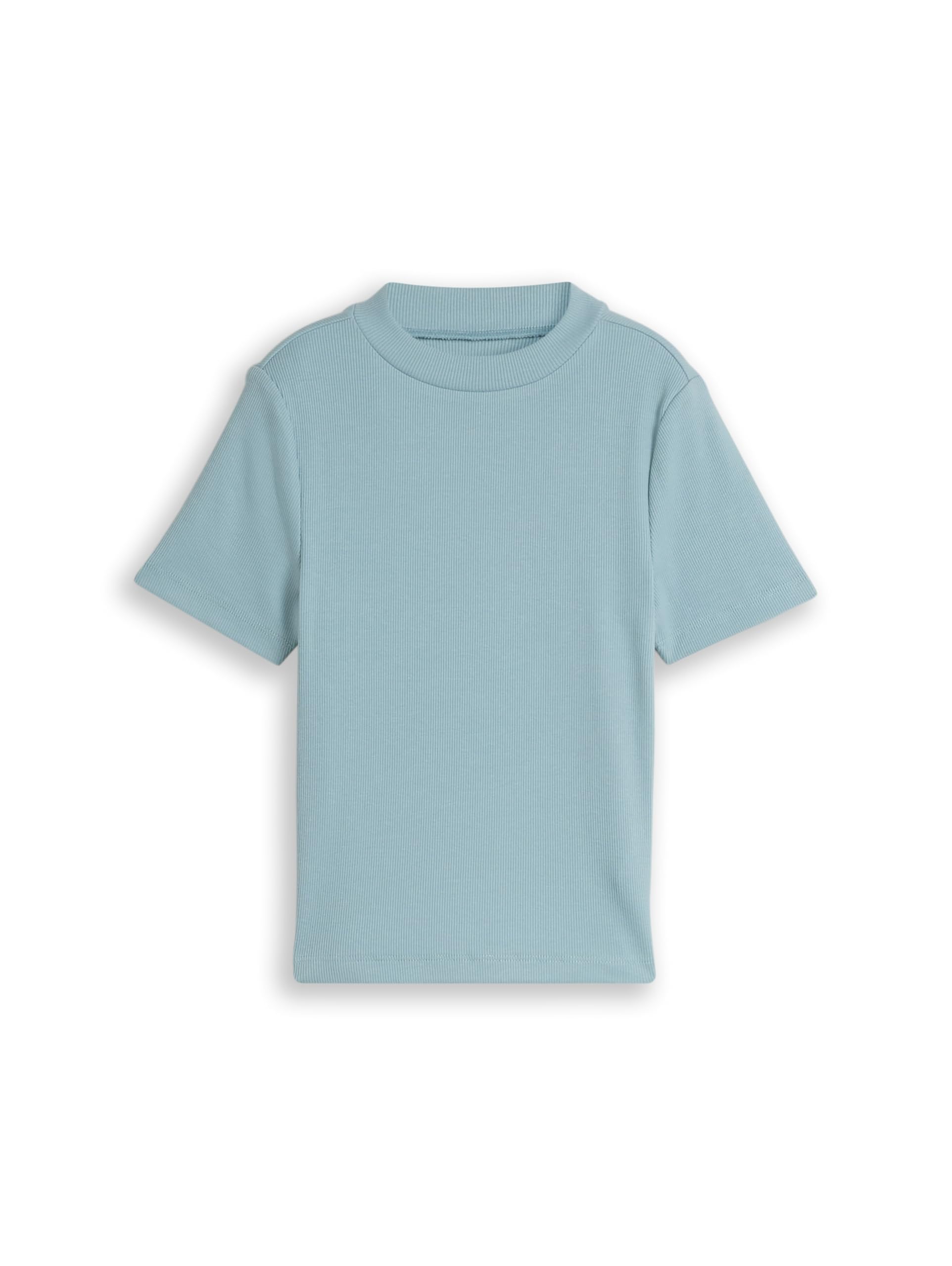 TOM TAILOR Mädchen Kinder Basic T-Shirt mit Rippstruktur