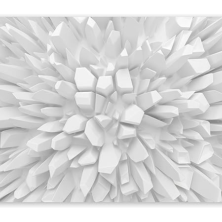 Carta Da Parati Astratta Botanica - 400x280 Cm - TNT - Foglie E Piante