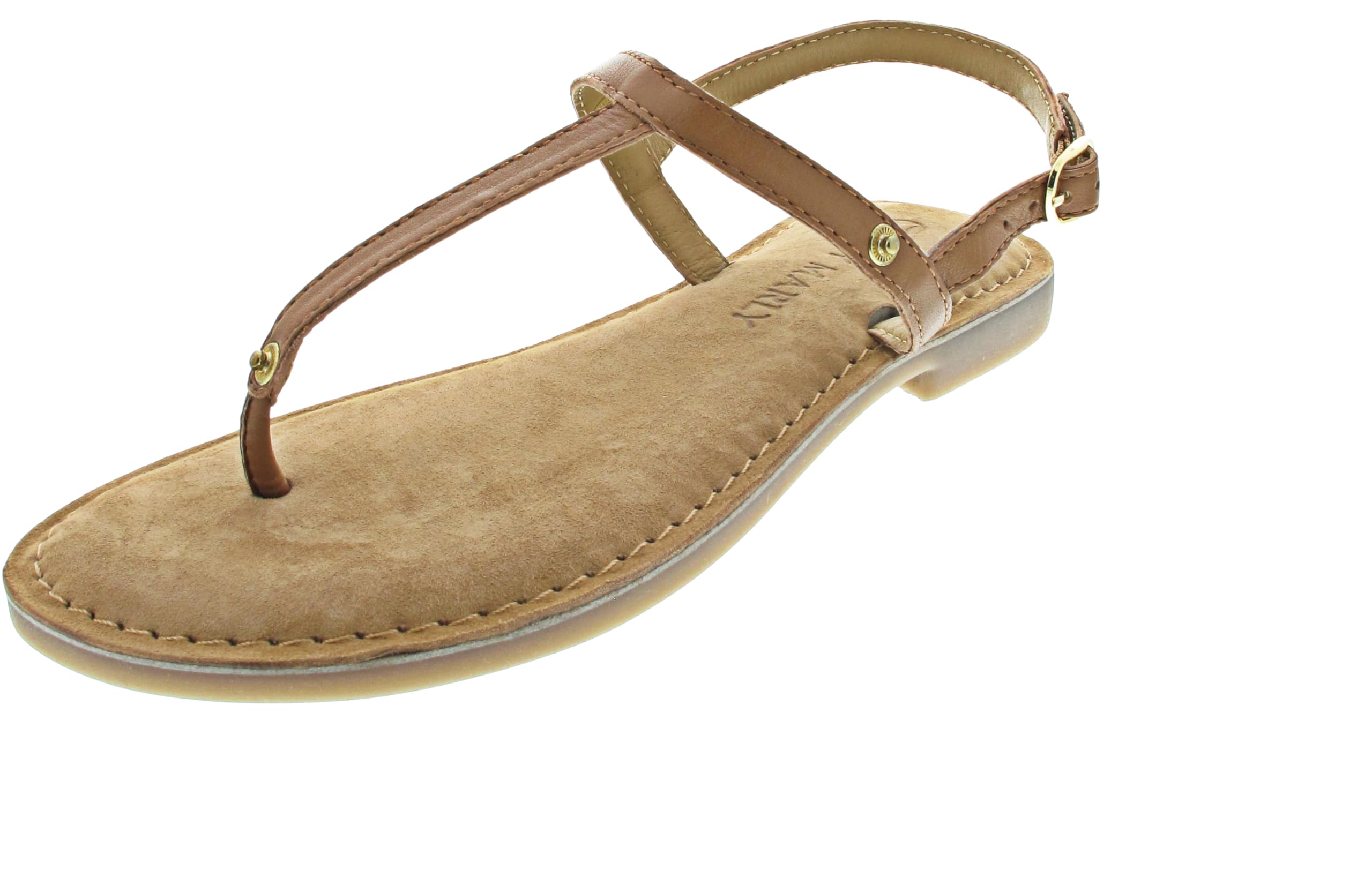 Hey Marly Comfort Cognac TS Sandale Braun