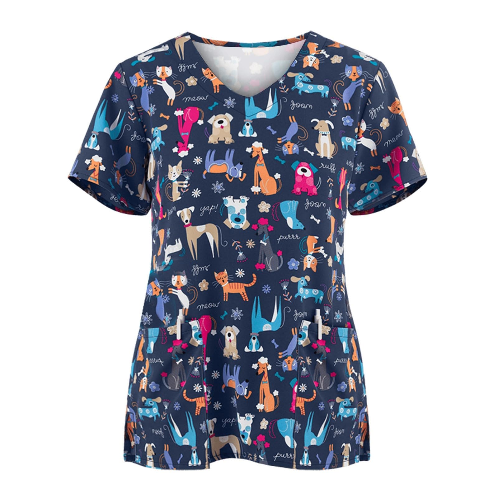 Uniformi di bellezza Classic Fit Sanità Toelettatura del cane Pulizia della casa Comodo Gatto Toelettatura Assistenza sanitaria Operatori sanitari
